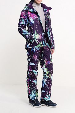 Baon, Горнолыжная куртка с акварельным узором B035902, PLUMPRINTED Baon, Горнолыжная куртка с акварельным узором B035902, PLUMPRINTED