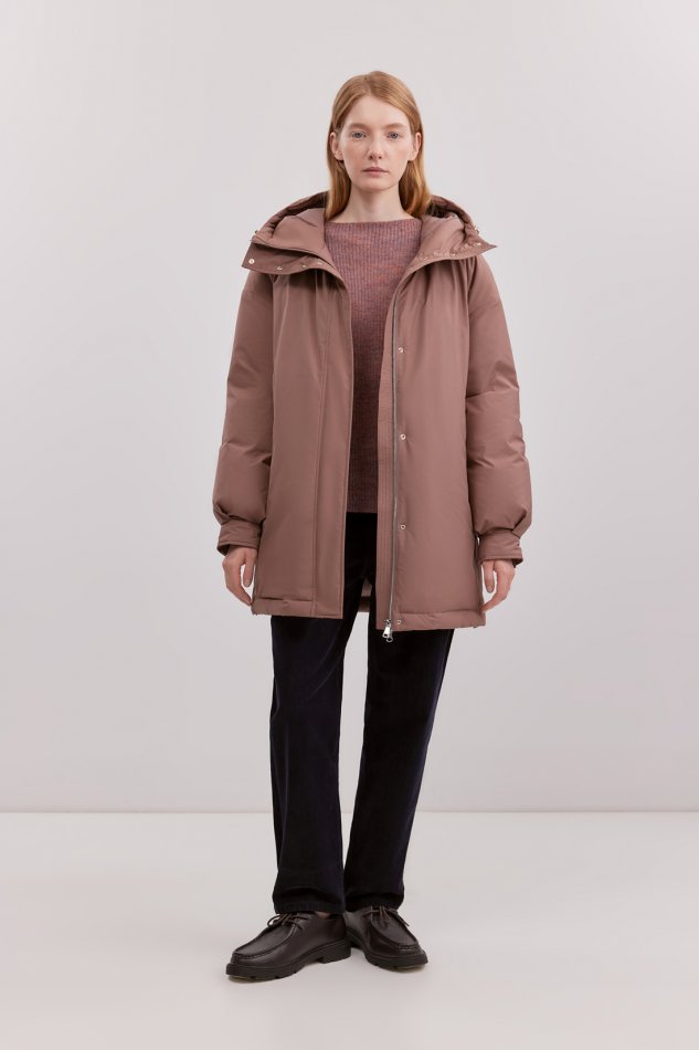 Пуховик с натуральным наполнителем и капюшоном Baon B0025502 - 2