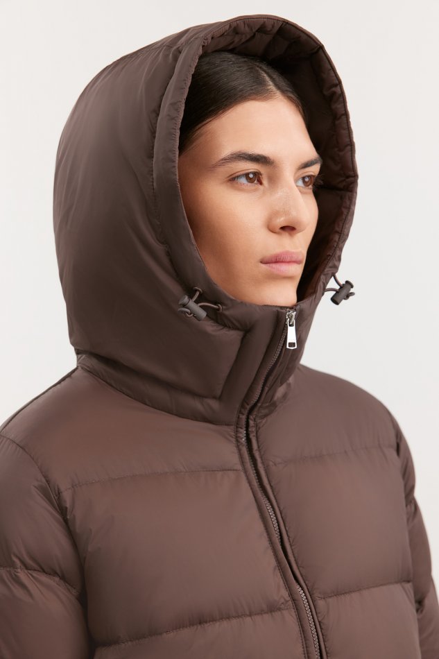 Облегченный пуховик прямого силуэта Baon B0124505 - 5