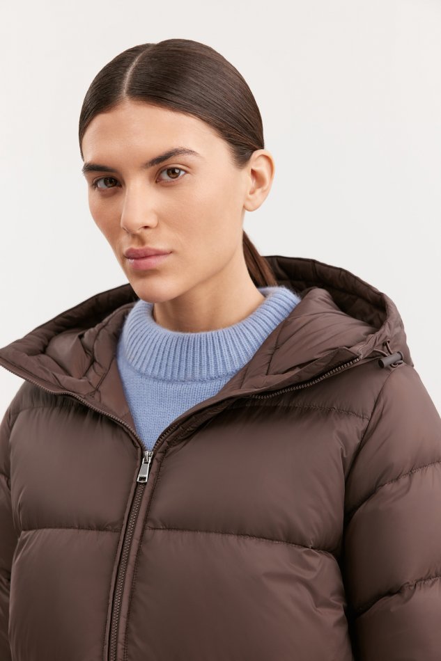 Облегченный пуховик прямого силуэта Baon B0124505 - 6