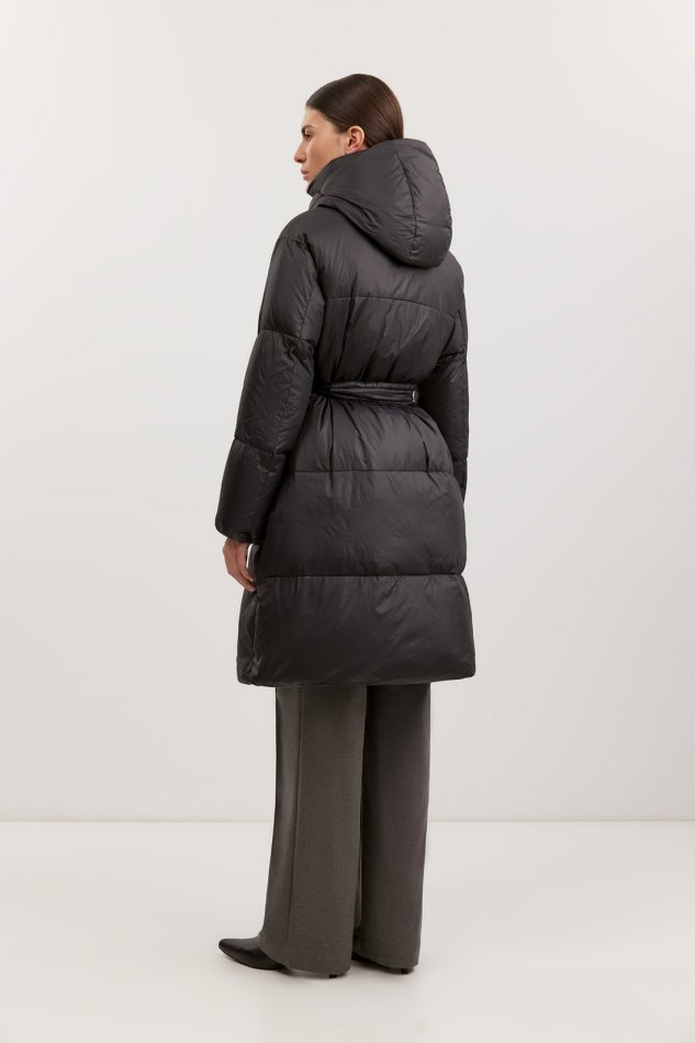 Пальто пуховое с натуральным наполнителем Baon B0225503 - 4