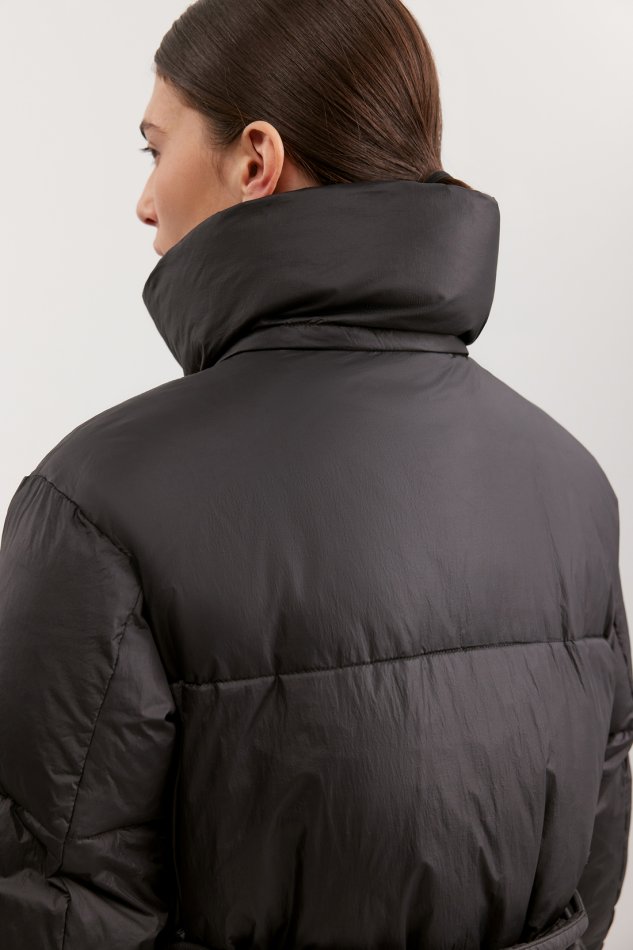 Пальто пуховое с натуральным наполнителем Baon B0225503 - 7