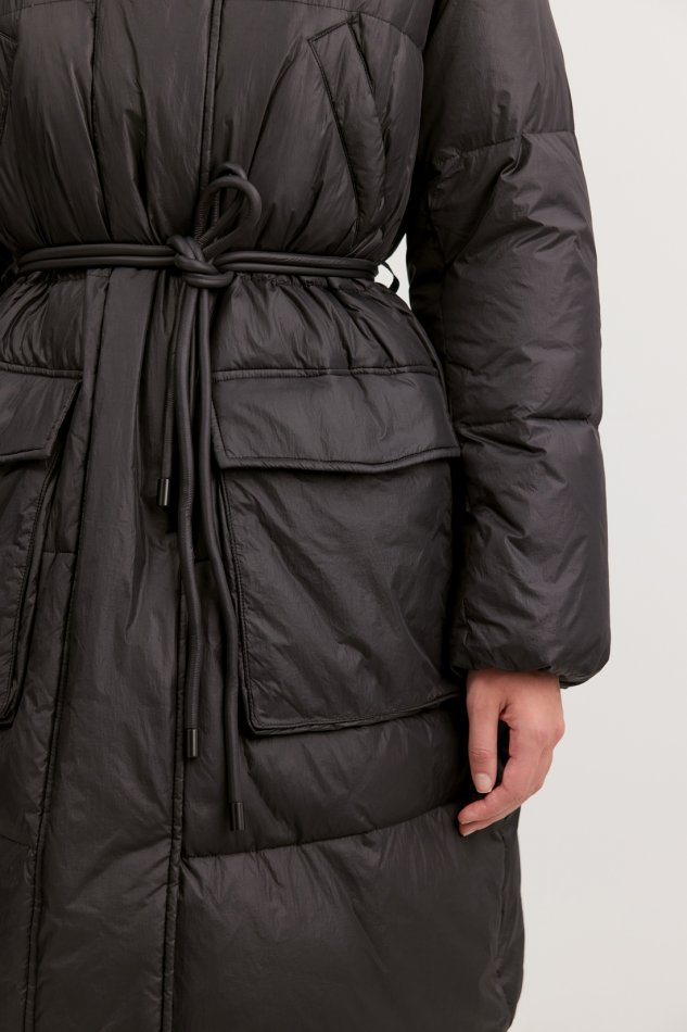 Пальто пуховое с натуральным наполнителем Baon B0225503 - 10