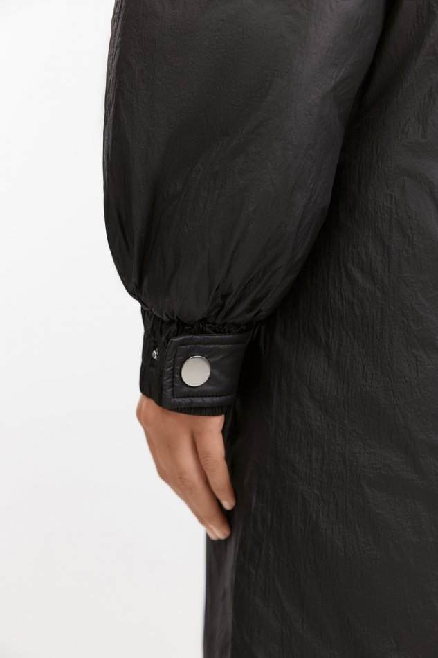 Пальто утепленное с капюшоном Baon B0525502 - 7