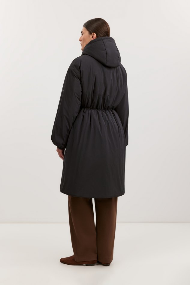 Пальто утепленное с капюшоном Baon B0525508 - 3