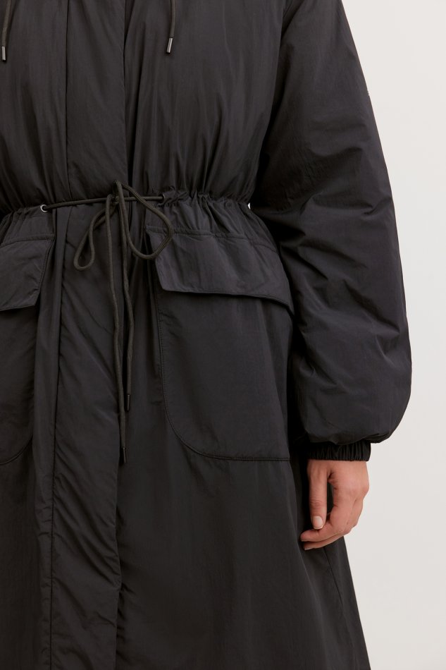 Пальто утепленное с капюшоном Baon B0525508 - 7