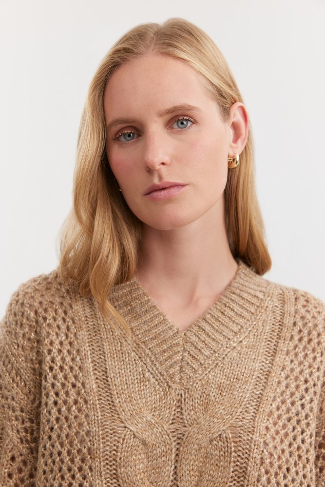 Джемпер из смесовой пряжи с шерстью Baon B1325554 - 5