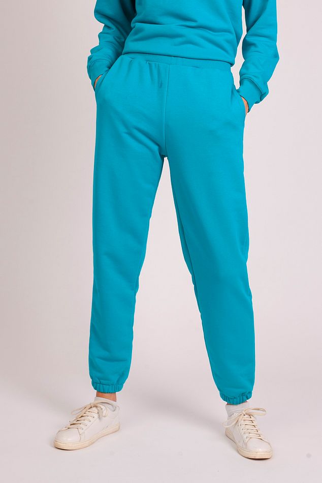 turquoise champion sweatpants