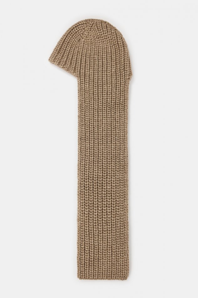 Теплый зимний капор-шарф с шерстью Baon B3425507 - 2