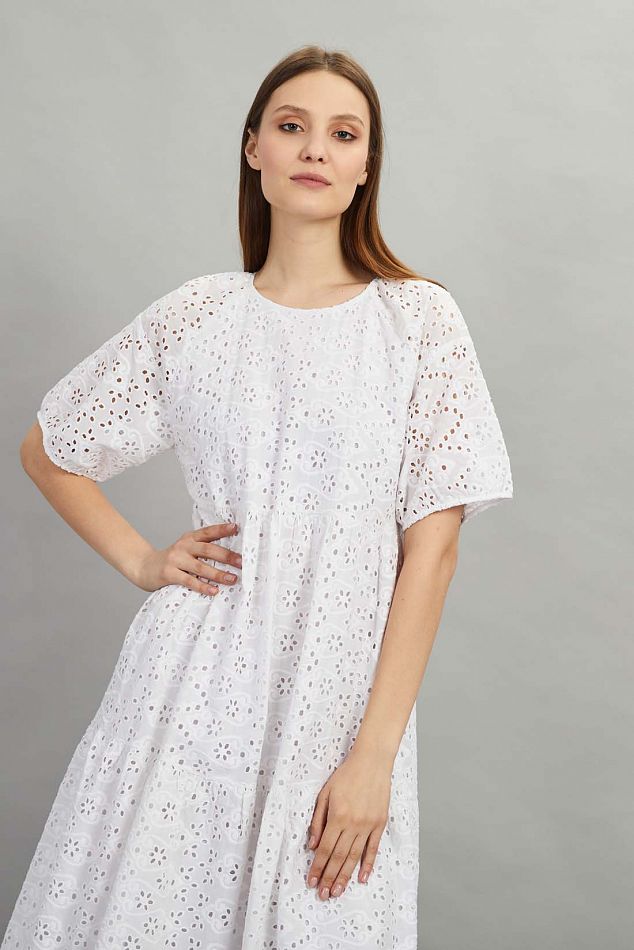 Платье Шитье Хлопок – купить в интернет-магазине OZON по низкой цене