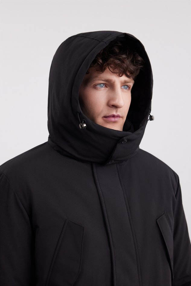 Короткий пуховик с капюшоном Baon B5025508 - 5