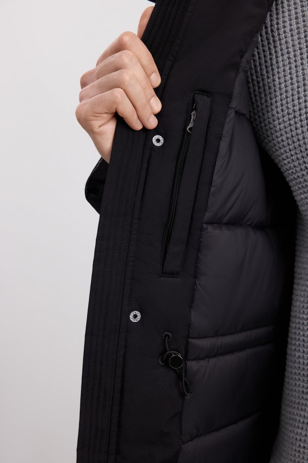 Короткий пуховик с капюшоном Baon B5025508 - 7