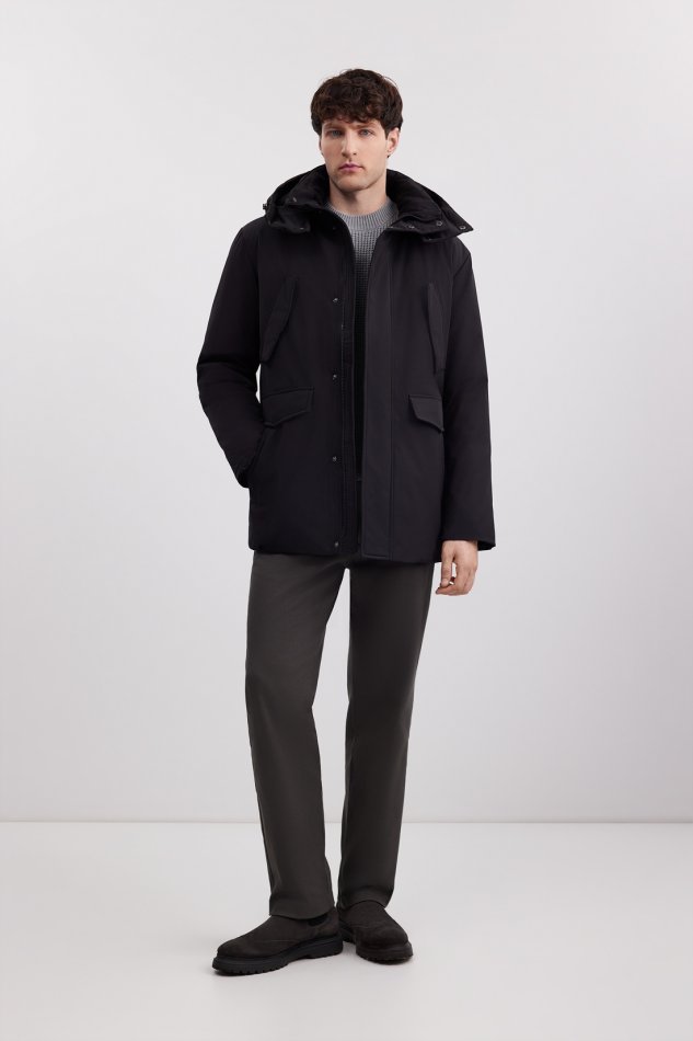 Короткий пуховик с капюшоном Baon B5025508 - 2