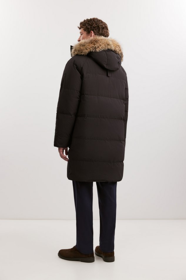 Удлинённое пуховое полупальто Baon B5225503 - 4