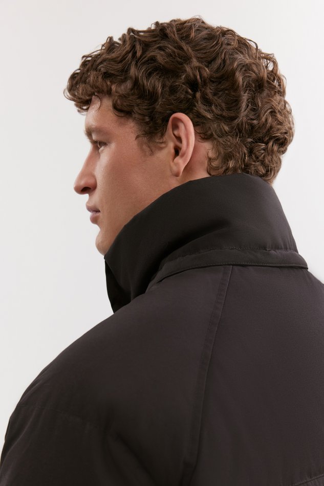 Удлинённое пуховое полупальто Baon B5225503 - 6