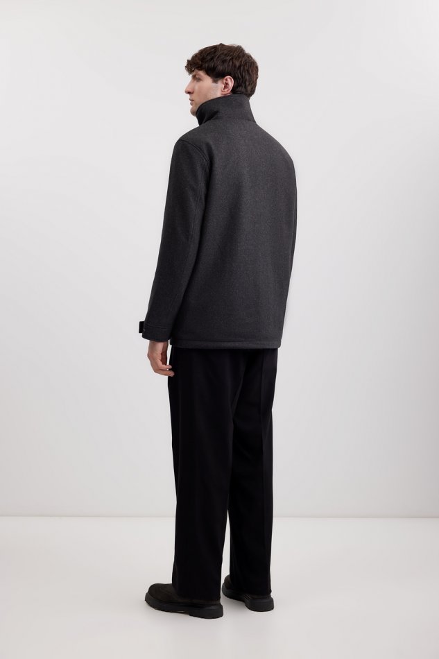 Куртка из шерстесодержащей ткани Baon B5325508 - 4