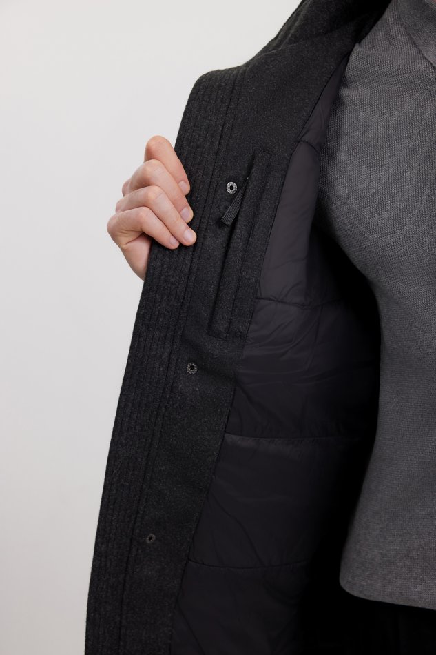 Куртка из шерстесодержащей ткани Baon B5325508 - 6
