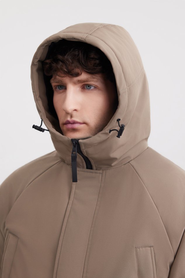 Утепленная куртка с капюшоном Baon B5325511 - 5