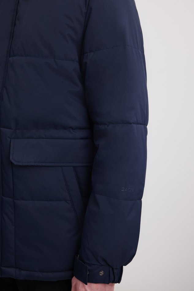 Утепленная стеганая куртка с капюшоном Baon B5425511 - 10