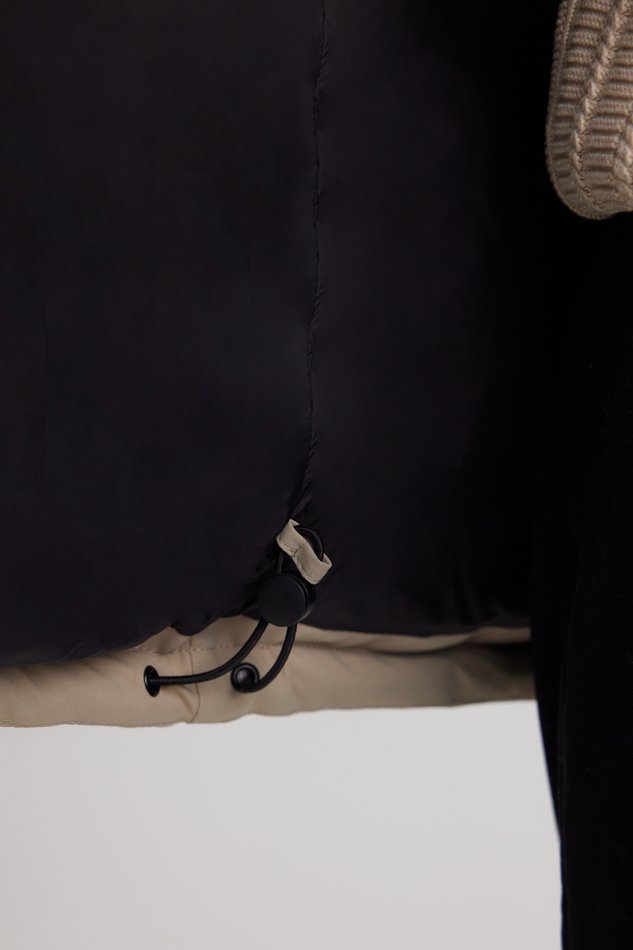 Утепленная стеганая куртка с капюшоном Baon B5425511 - 9