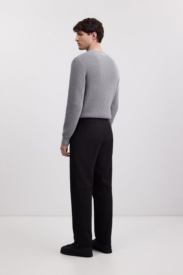 Утепленные брюки с поясом Baon B5925501 - 3