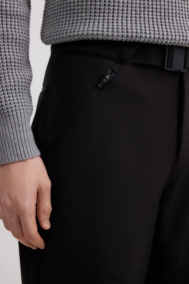 Утепленные брюки с поясом Baon B5925501 - 4