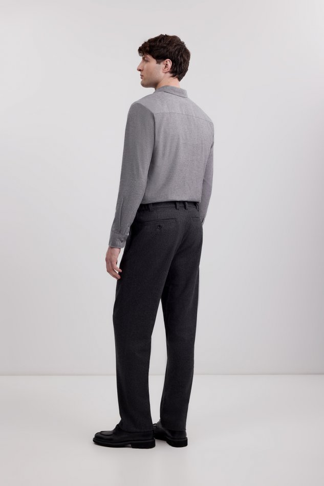 Брюки из шерсти и вискозы Baon B7925518 - 3