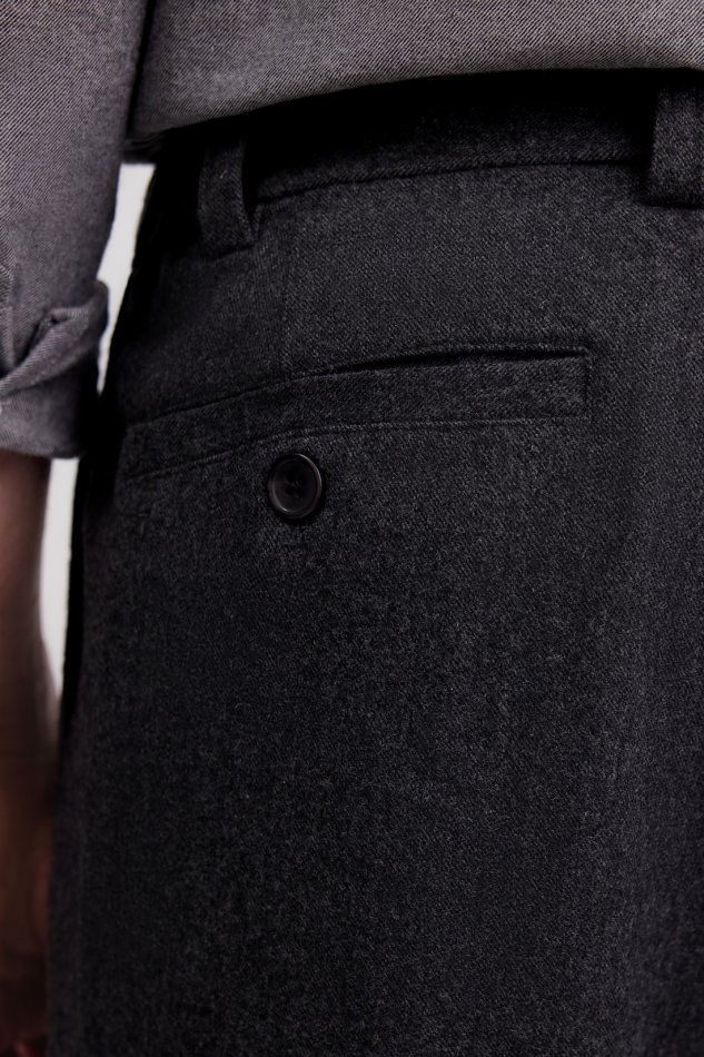 Брюки из шерсти и вискозы Baon B7925518 - 5