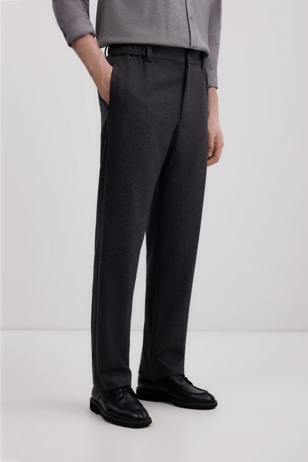 Брюки из шерсти и вискозы Baon B7925518 - 2