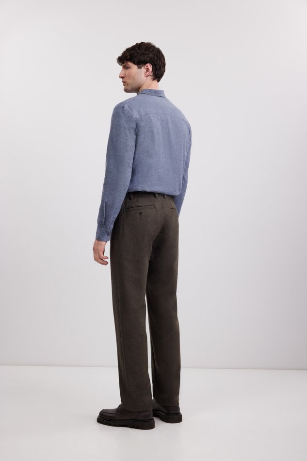 Брюки из шерсти и вискозы Baon B7925518 - 3