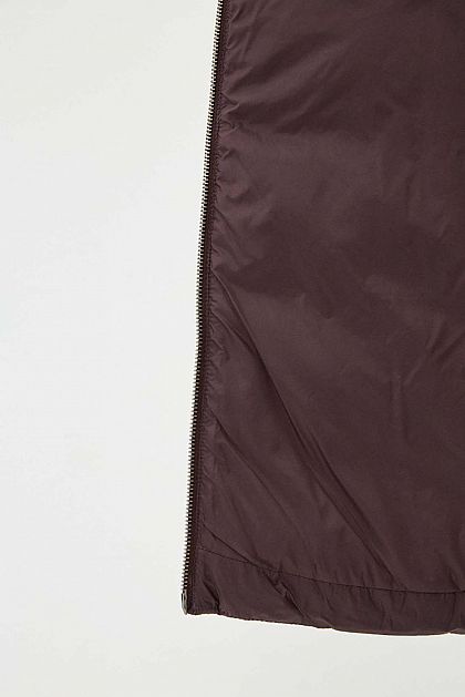 Куртка с асимметричной застёжкой и капюшоном Баон Baon B031504