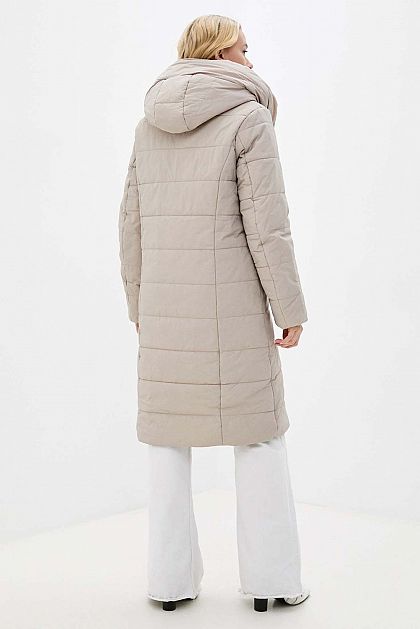 Пальто с асимметричной застёжкой Баон Baon B031540