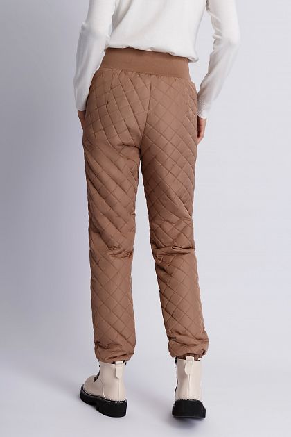 Стёганые утеплённые брюки  B091503