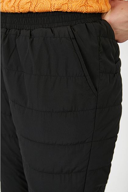 Утеплённые брюки с эластичным поясом Баон Baon B091508
