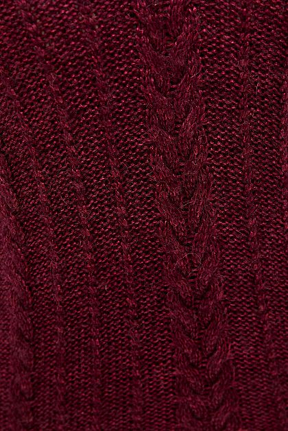 Пуловер узорчатой вязки B139512