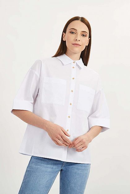 Широкая рубашка из комплекта Баон Baon B1922010