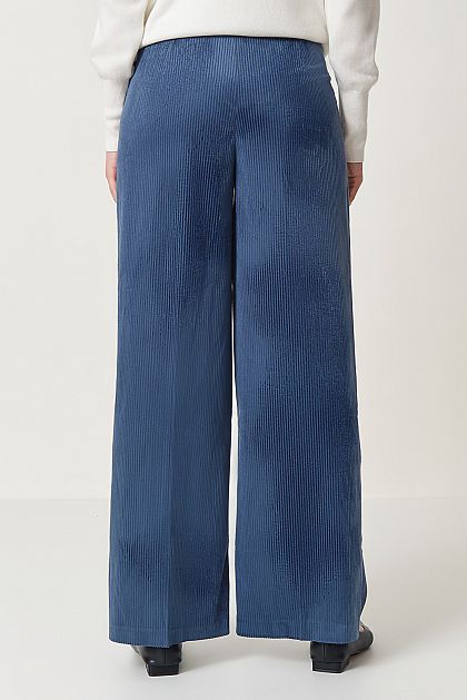 Широкие брюки из вельвета Баон Baon B2923527
