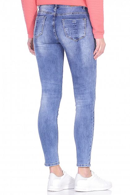 Светло-голубые джинсы Баон Baon B309003