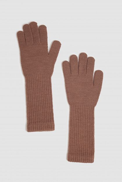 Длинные перчатки с шерстью Баон Baon B361825