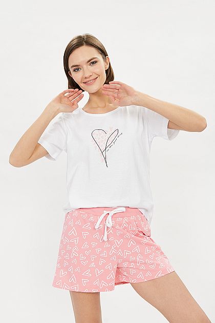 Пижама с шортами B381005