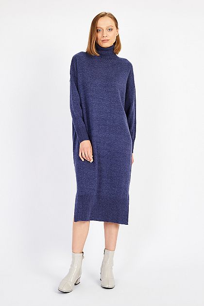 Платье-свитер с ангорой B451502