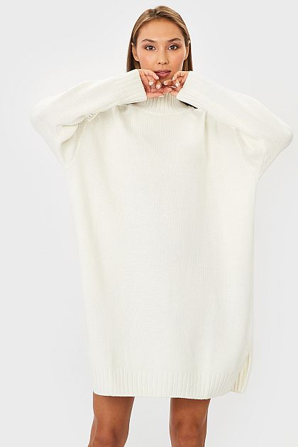 Платье-свитер с шерстью B451535