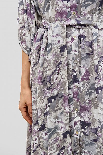 Платье-рубашка с абстрактным принтом Баон Baon B4523093
