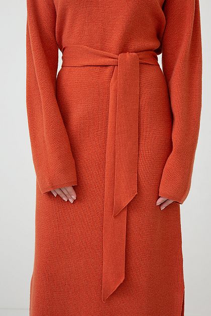 Платье-свитер с поясом Баон Baon B4523502