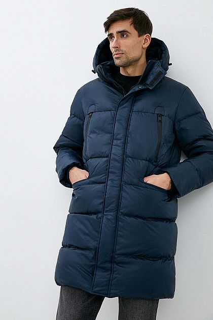 Пуховое пальто с капюшоном  Баон Baon B501541