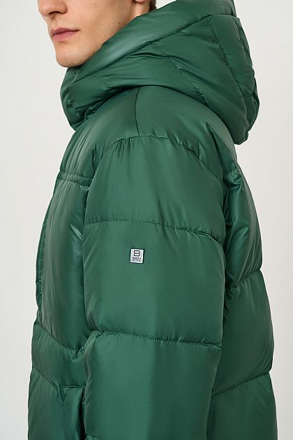 Пуховое пальто на молнии Баон Baon B5223503