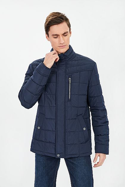 Куртка с квадратной простёжкой B531022