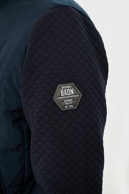 Куртка с трикотажными рукавами B531024