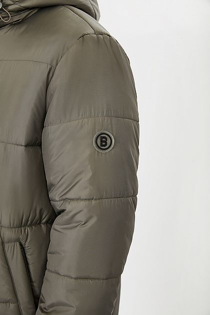 Удлинённая куртка с капюшоном B531509