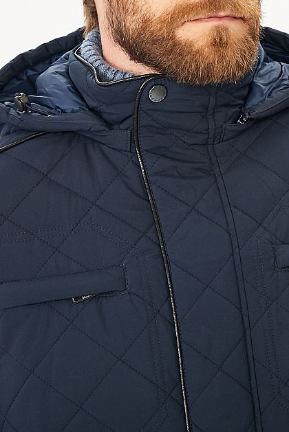 Стёганая куртка с капюшоном B531835